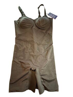 Honeylove Black SuperPower Mid-Thigh Bodysuit New with Tags- Womens Size 2X